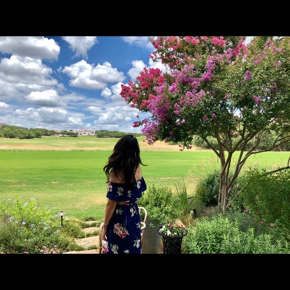 ASOS off shoulder floral dress - Picture 2 of 4